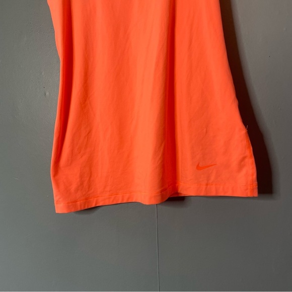 Nike Women's Orange Racerback Tank Top size medium - Picture 3 of 8